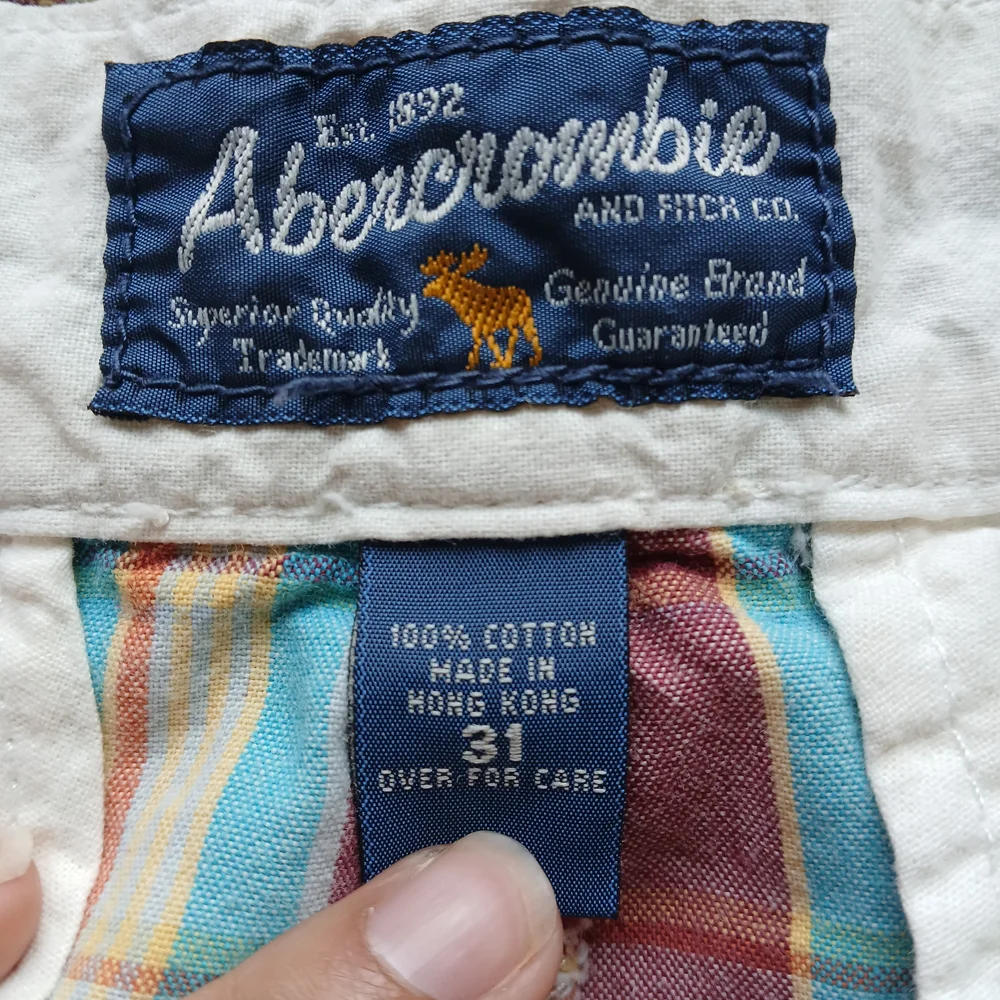 Abercrombie‎ & Fitch Multicolor Plaid Men's Shorts